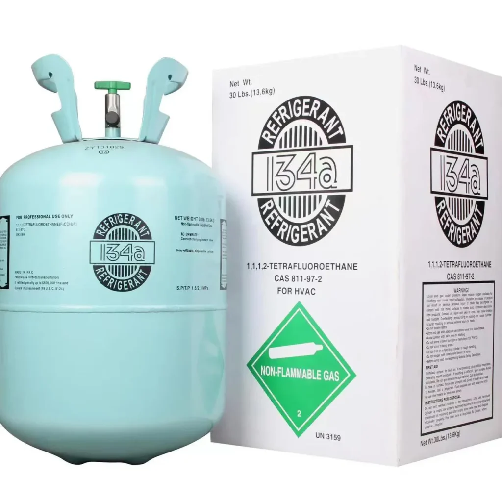 R-134A 30lb Refrigerants HVAC 1/4 ACME